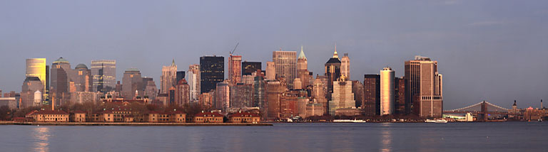 Lower Manhattan Skyline at Dusk 1a   PoMalley